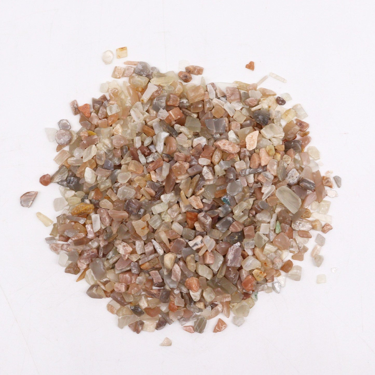 Moonstone Gemstone Chips Bulk - 1KG – detail view
