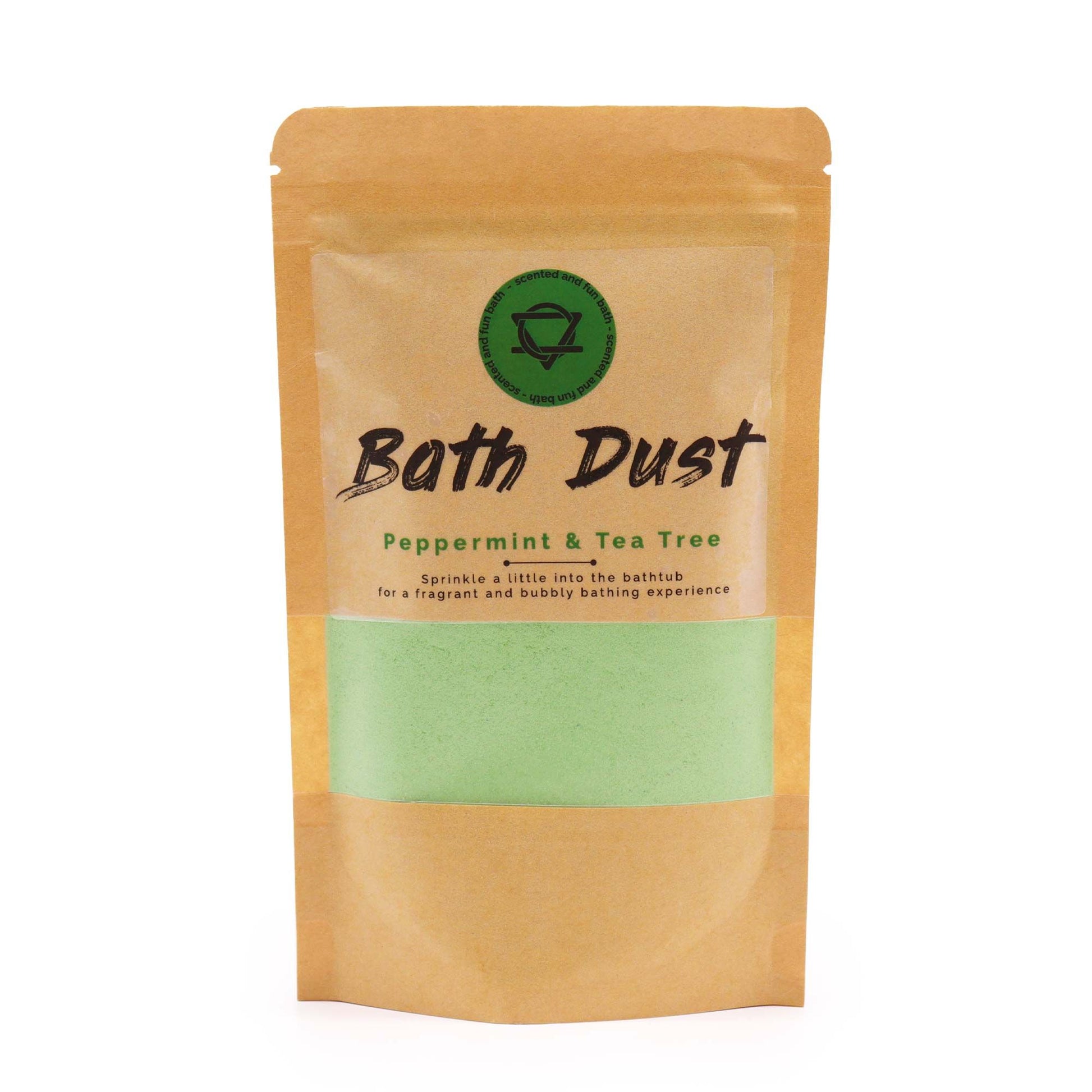 Peppermint & Tea Tree Bath Dust 190g | Auro & Co