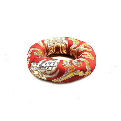Hoop Cushion 8cm (for 10-12cm Singing Bowl) - Red – detail view