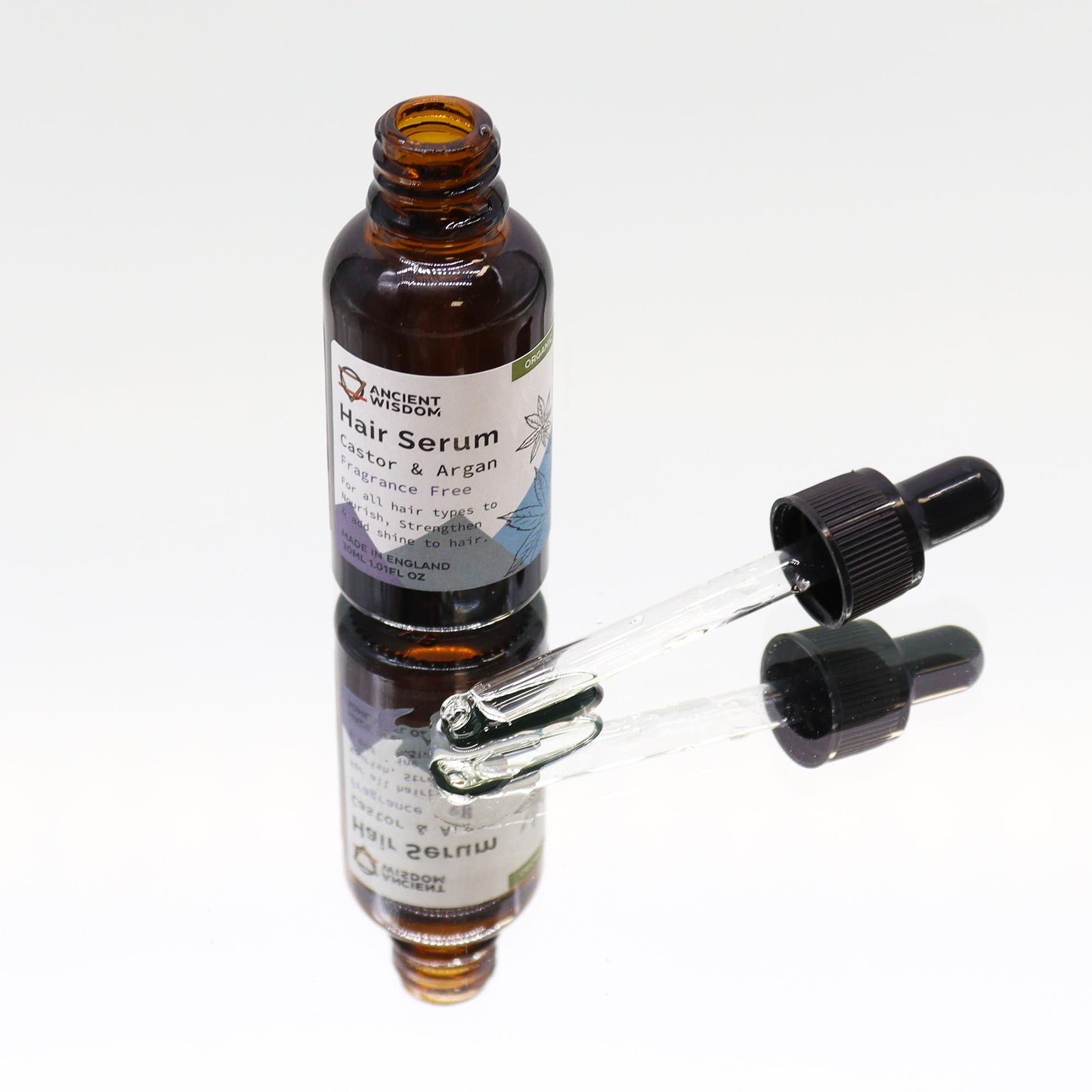 Organic Hair Serum 30ml - Unfragranced – lifestyle shot