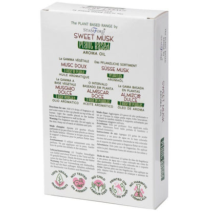 Sweet Musk Plant Based Aroma Oil, 10ml