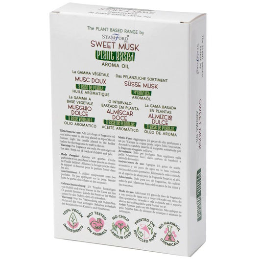 Sweet Musk Plant Based Aroma Oil, 10ml
