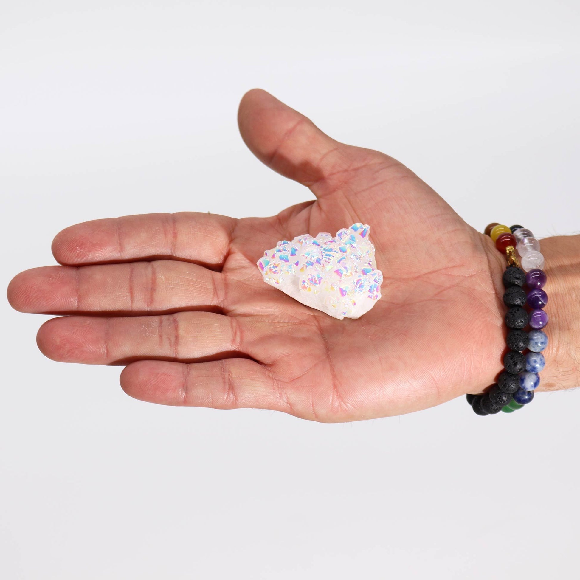 Small Enhanced Quartz - Aura Angel Quartz – packaging