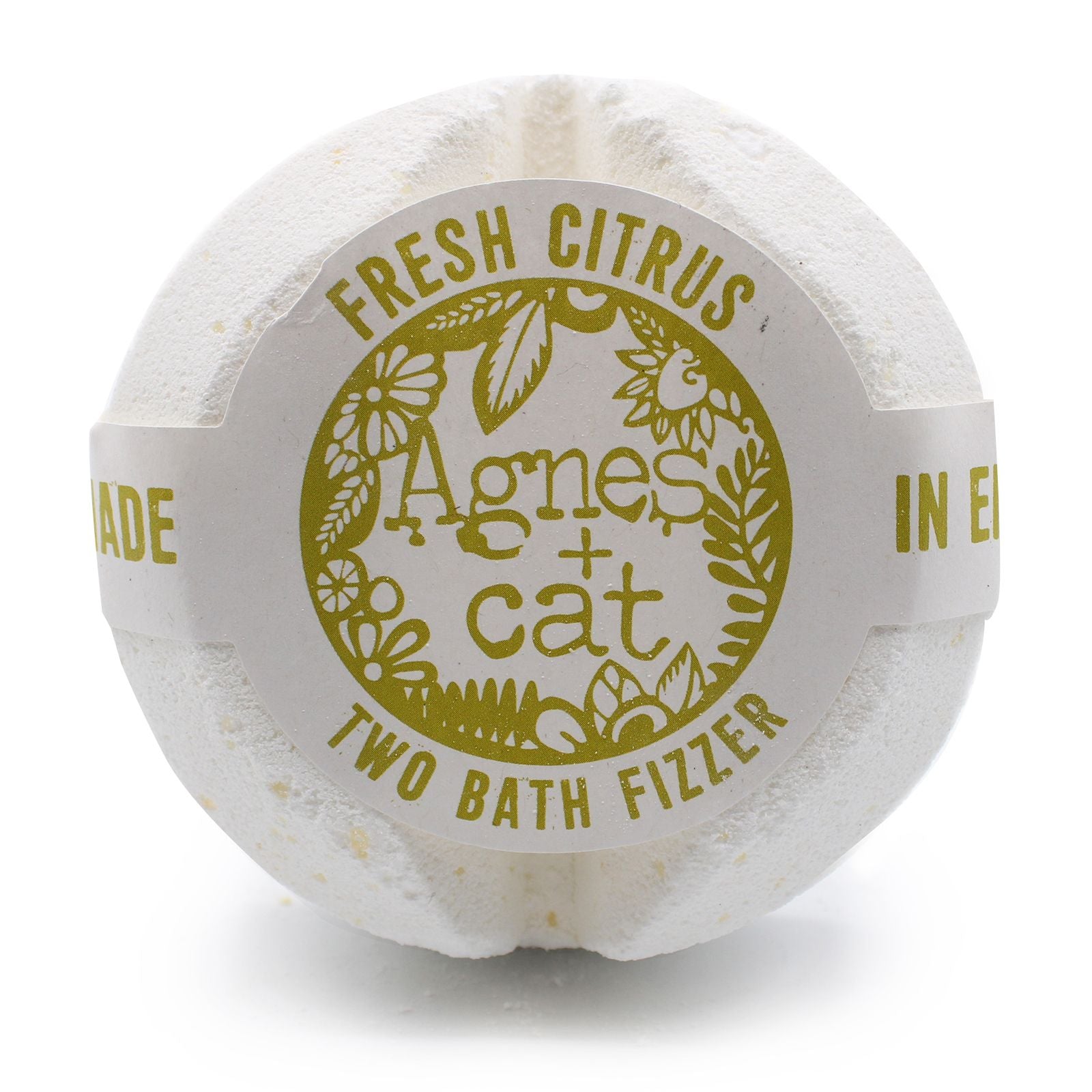 Agnes + Cat Bath Fizzer - Fresh Citrus | Auro & Co