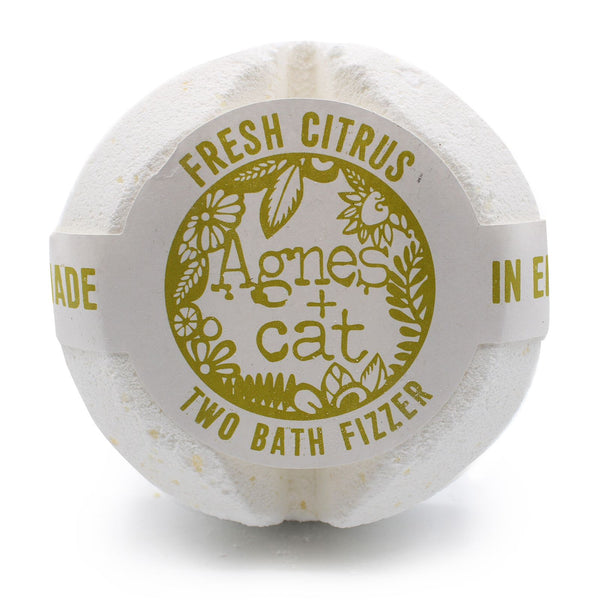 Agnes + Cat Bath Fizzer - Fresh Citrus | Auro & Co