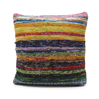 Rag Rug Cushion Covers - Sunrise Oranges | Auro & Co