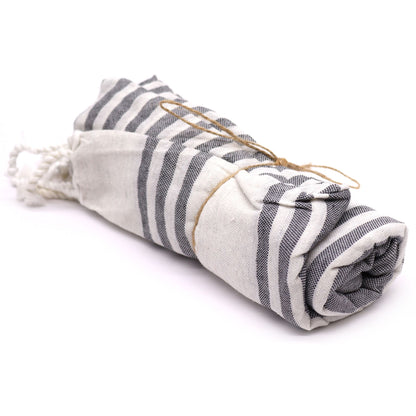 Hamman Spa Towel - Charcoal - 90x170cm