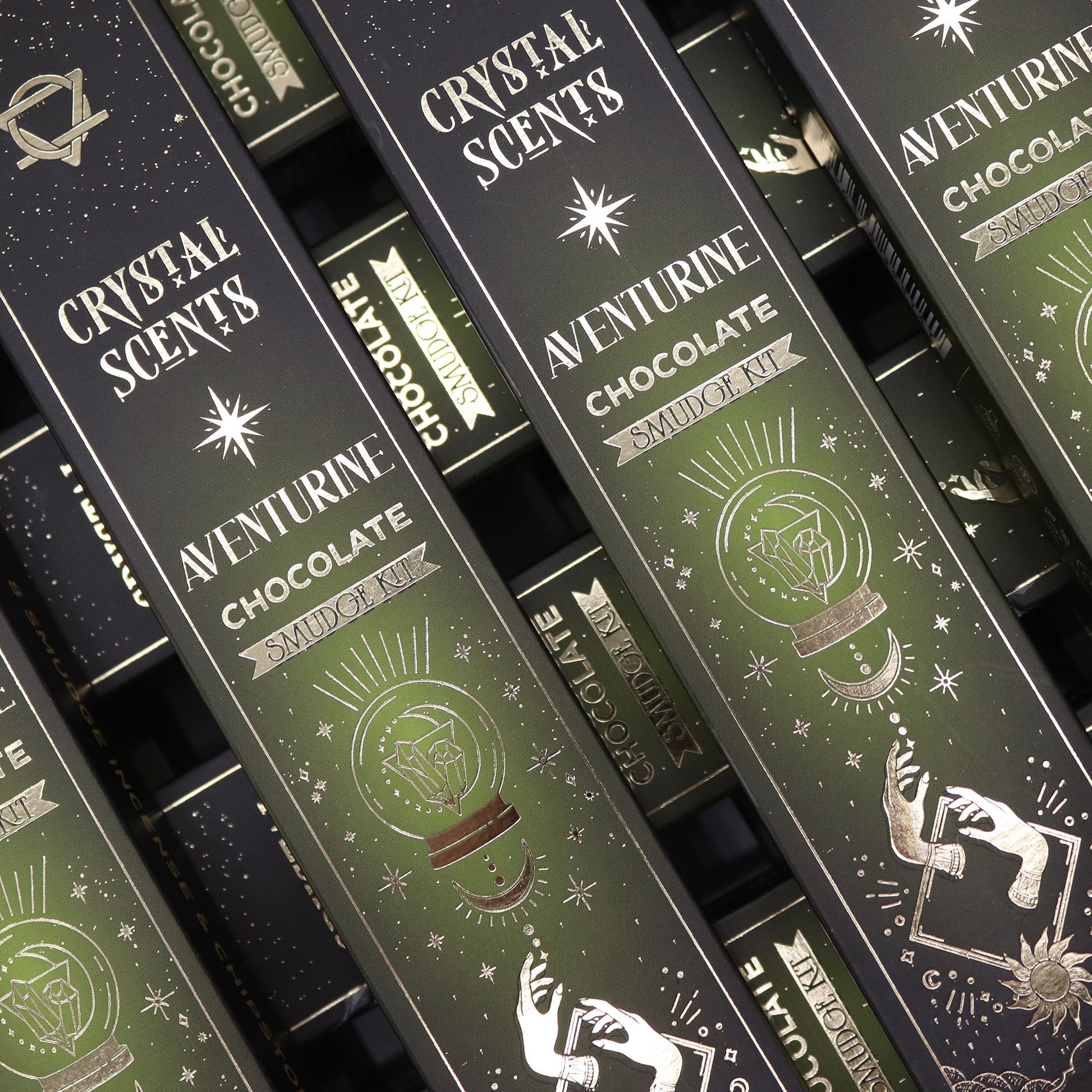 Aventurine Crystal Scents Smudge Incense - Chocolate – product image 5