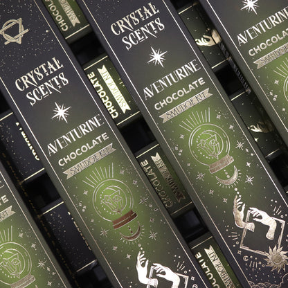 Aventurine Crystal Scents Smudge Incense - Chocolate – product image 5