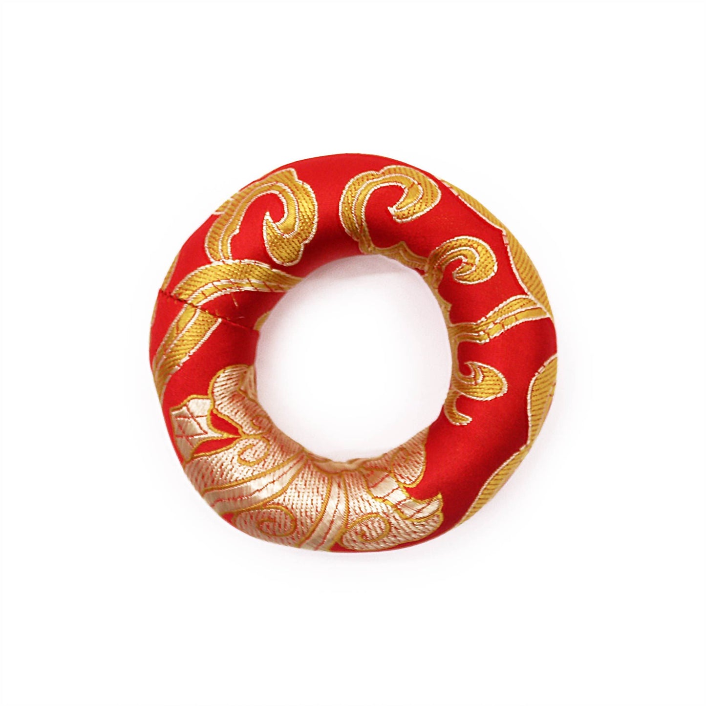 Hoop Cushion 8cm (for 10-12cm Singing Bowl) - Red | Auro & Co