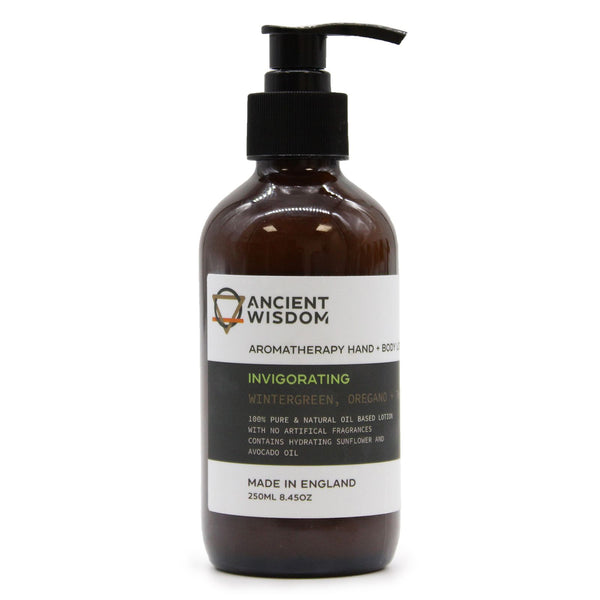 Wintergreen, Oregano & Thyme Hand & Body Lotion 250ml | Auro & Co