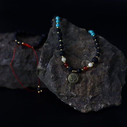Essence of the Volcano Necklace - Spiritual Awakening – detail view