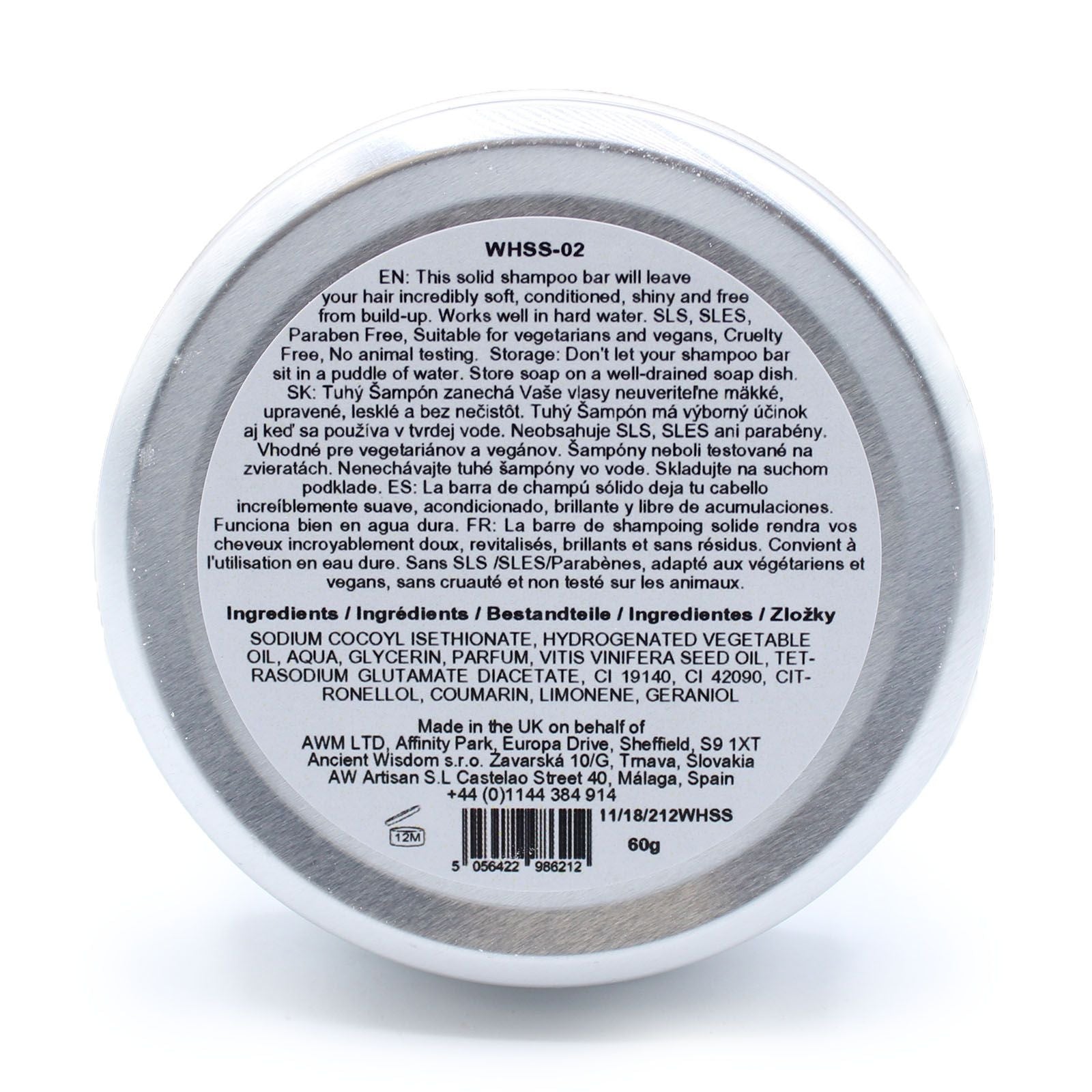 Wild Hare Solid Shampoo 60g - Aloe Vera – lifestyle shot