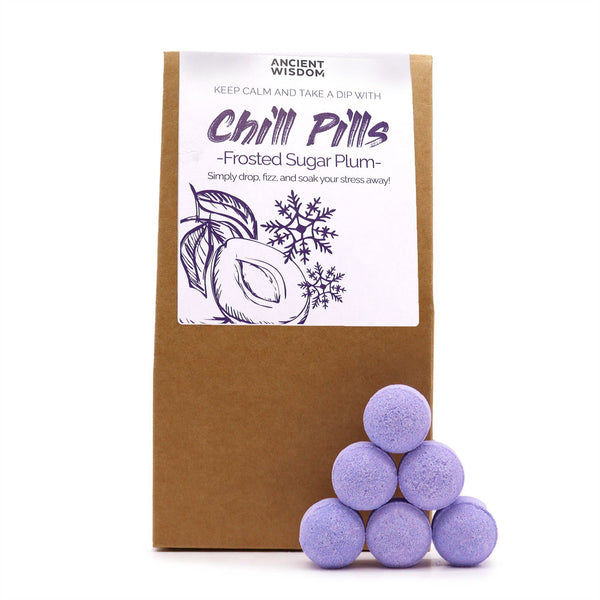Chill Pills Gift Pack 350g - Frosted Sugar Plum | Auro & Co