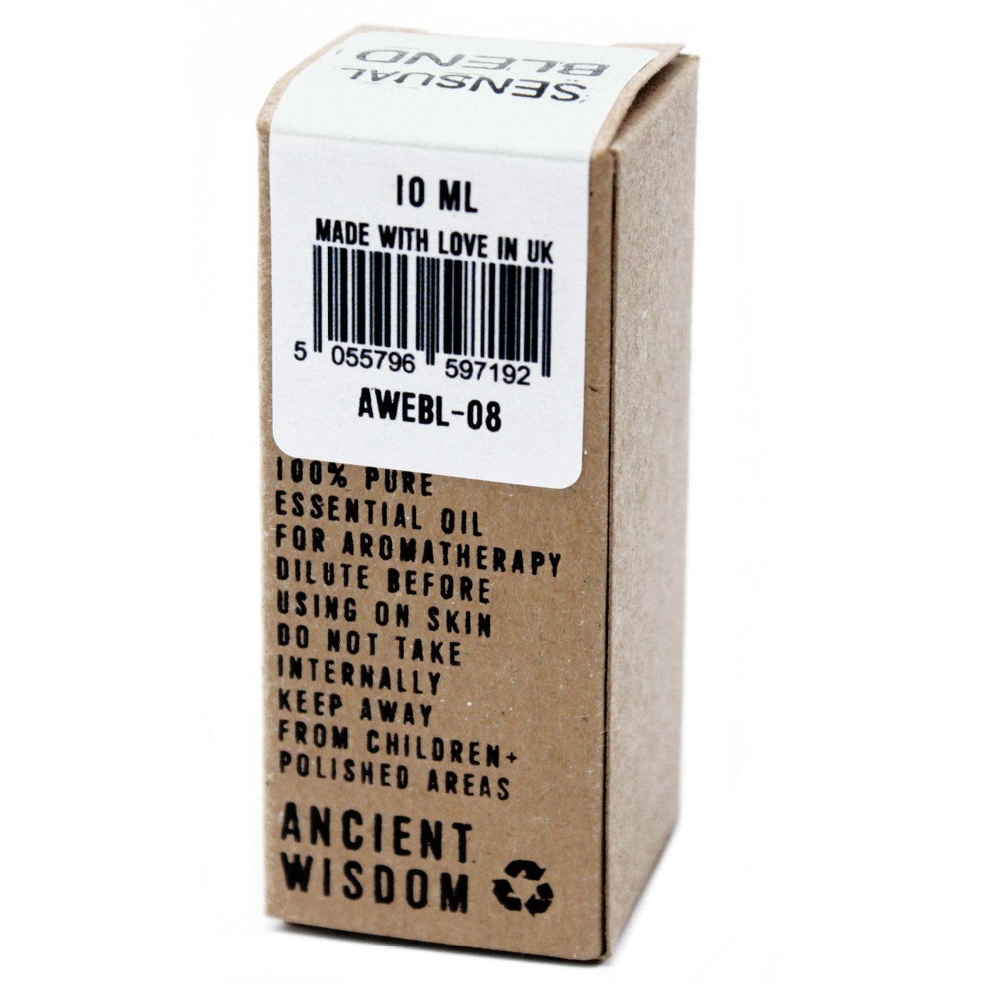 Sensual Essential Oil Blend - Boxed - 10ml – packaging