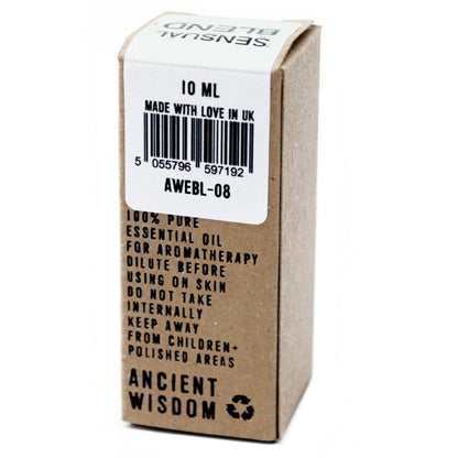 Sensual Essential Oil Blend - Boxed - 10ml – packaging