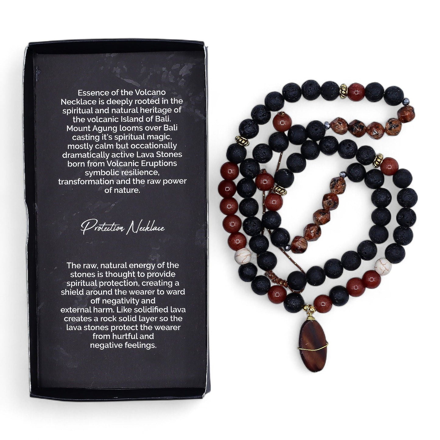 Essence of the Volcano Necklace - Protection | Auro & Co