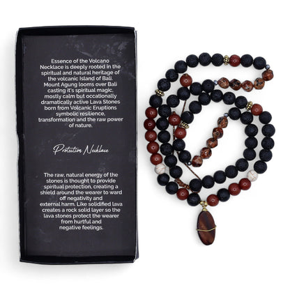 Essence of the Volcano Necklace - Protection | Auro & Co