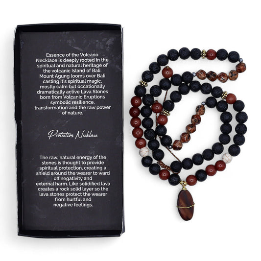 Essence of the Volcano Necklace - Protection | Auro & Co