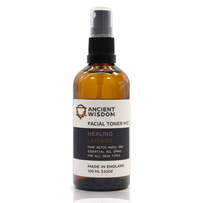 Facial Toner Mist - Pure Witch Hazel Witch Hazel with Lavender 100ml | Auro & Co