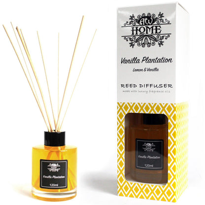 Golden Vanilla Grove Home Diffuser