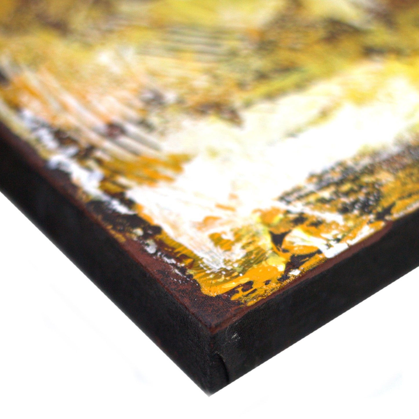 Silver Serenity Buddha – Brocade Detail Painting (80×60cm)