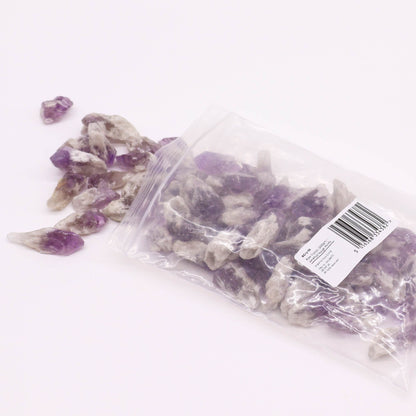 Raw Crystals (500gm) - Amethyst Rough Points – detail view