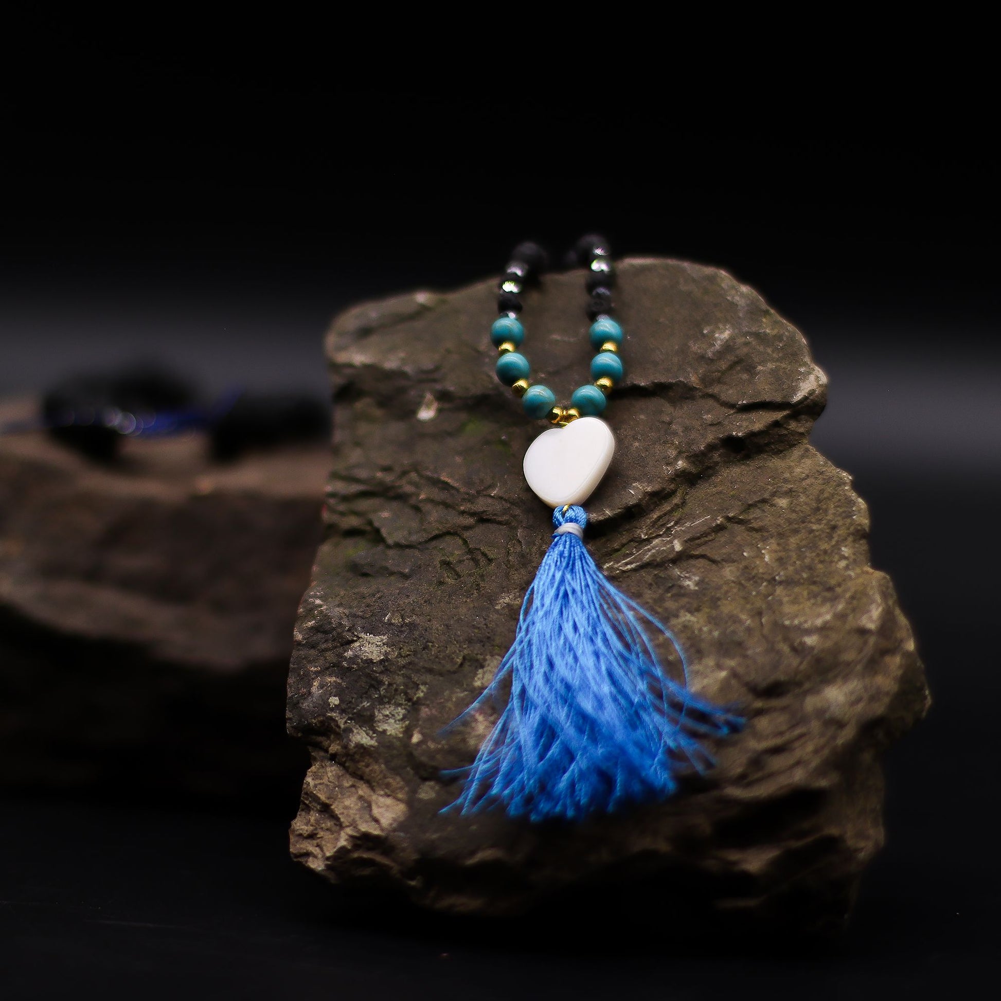 Essence of the Volcano Necklace - Calming Influence – lifestyle shot