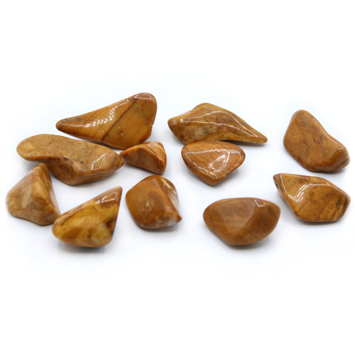 L Tumble Stones - Jasper - Yellow | Auro & Co
