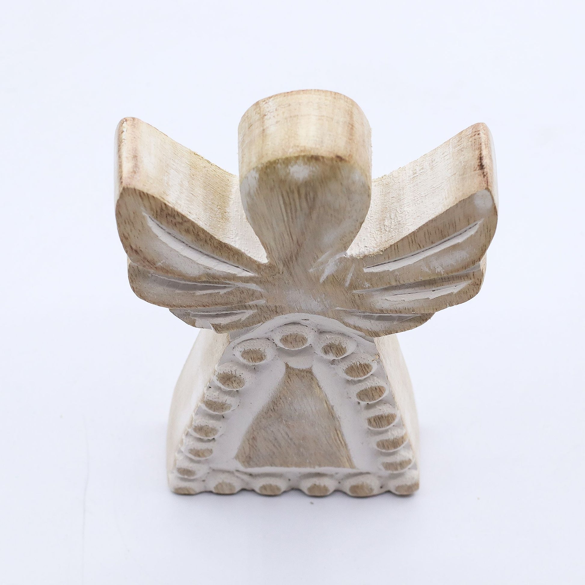 Mango Wood Angel - Whitewash – product image 5
